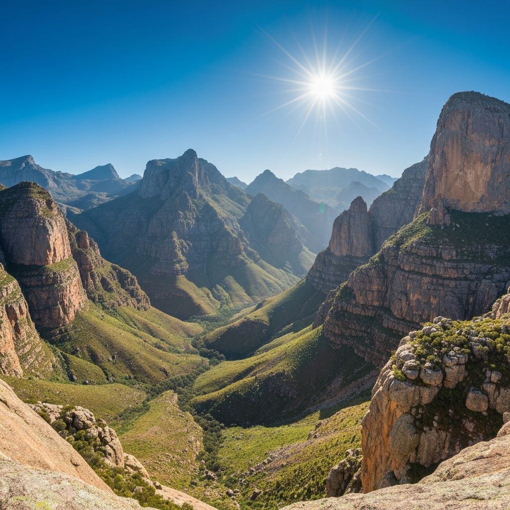 South African Mountain Landscape